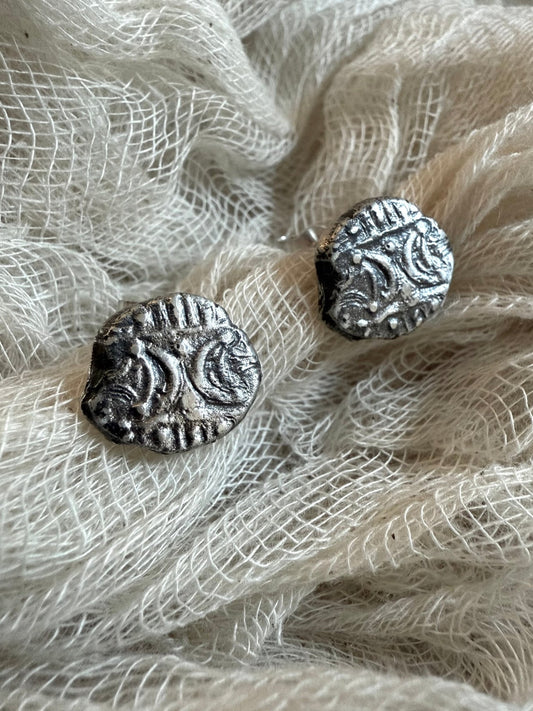 Boudica Double Moon Earrings - Relic