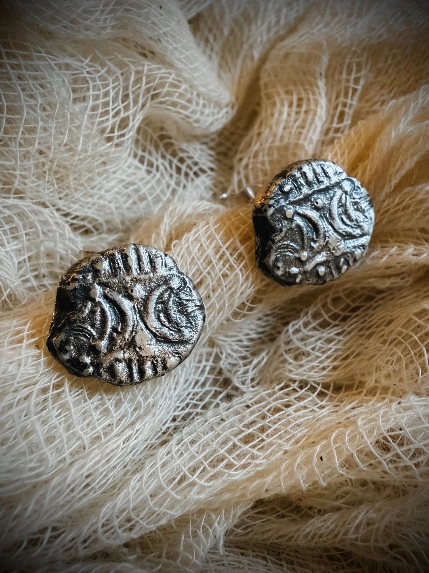 Celtic Double Moon Earrings - Relic