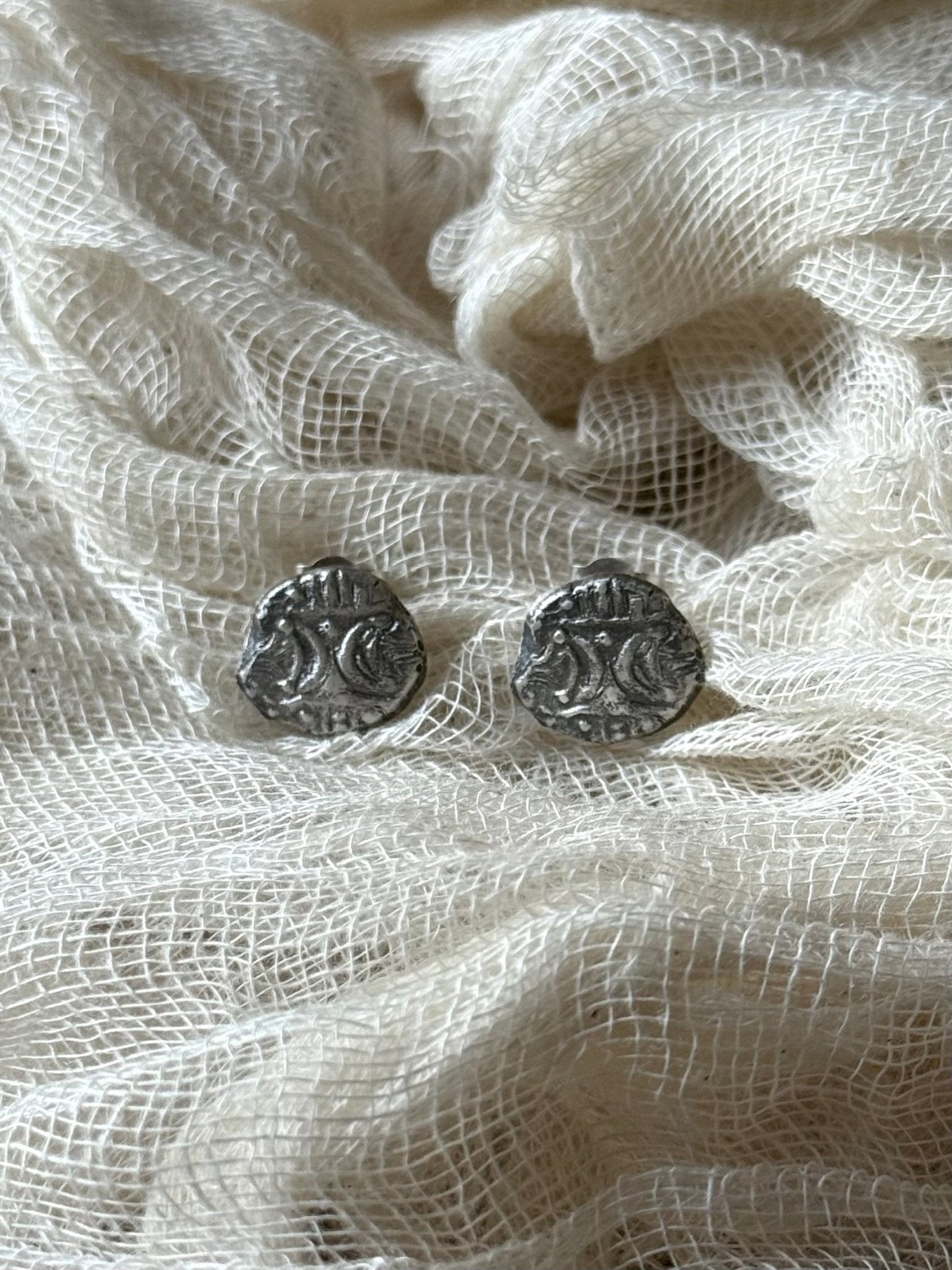 Boudica Double Moon Earrings - Relic