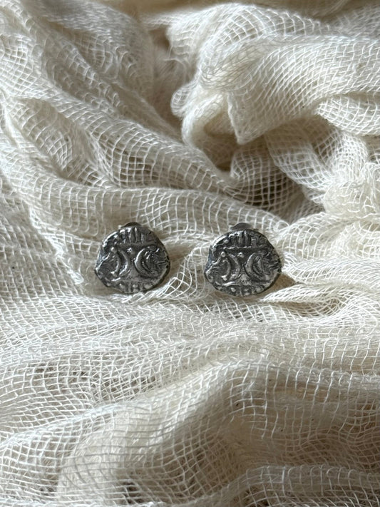 Boudica Double Moon Earrings - Relic