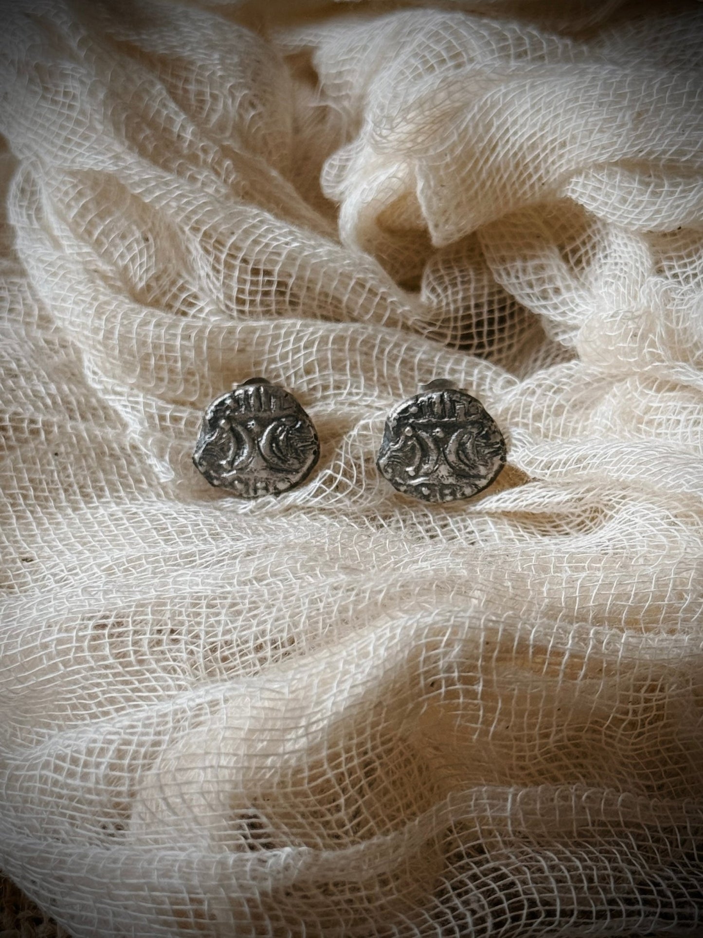 Celtic Double Moon Earrings - Relic