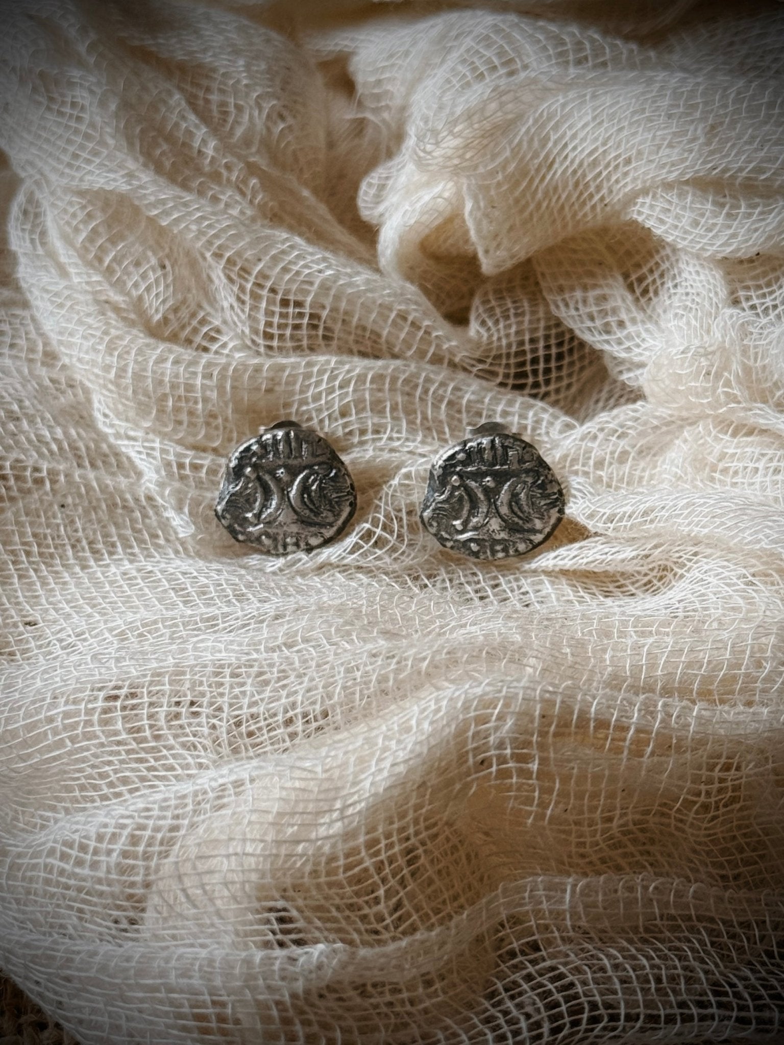 Celtic Double Moon Earrings - Relic