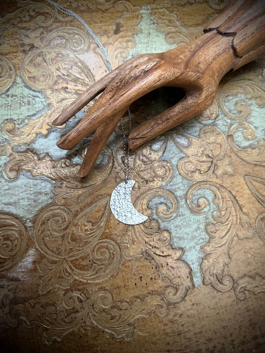 Crescent Moon Pendant - Relic