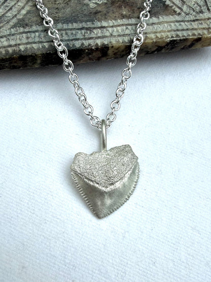 Crow Shark Tooth Talisman - Relic