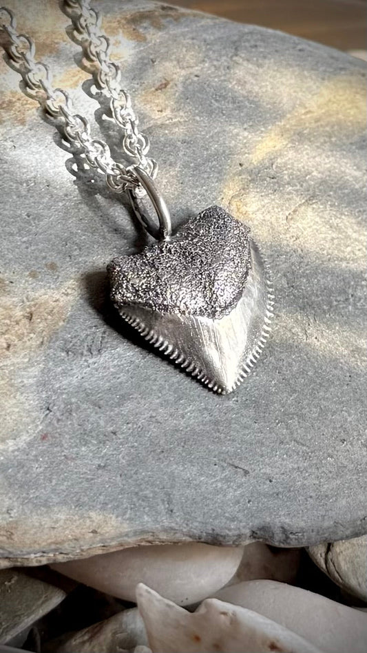Crow Shark Tooth Talisman - Relic