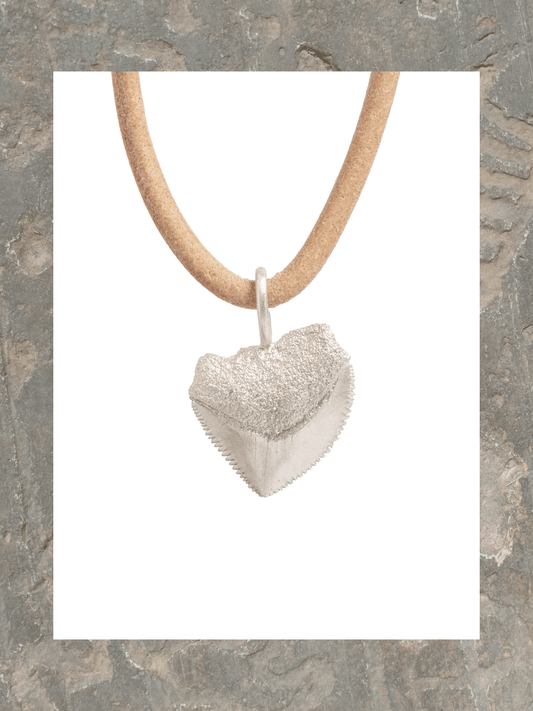 CROW-SHARK TOOTH TALISMAN PENDANT - Relic