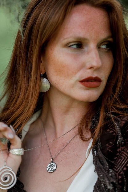 Handmade Triskelion Pendant | Embrace the Eternal Cycle of Life, Growth, and Unity - Relic