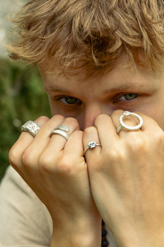 Memento Mori Skull Ring - Relic