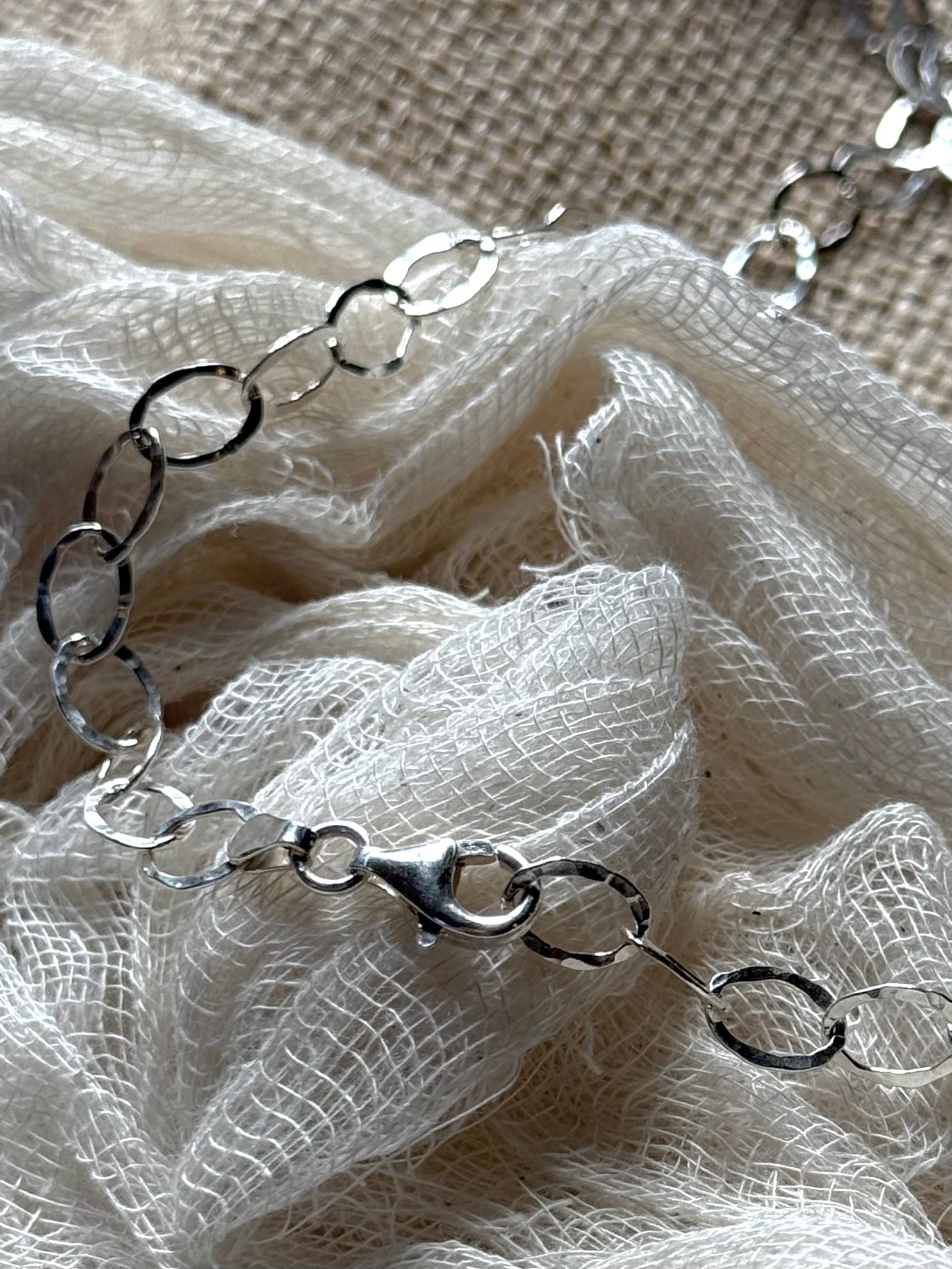 Pearl Cluster Circle of Life Sterling Silver Necklace - Relic