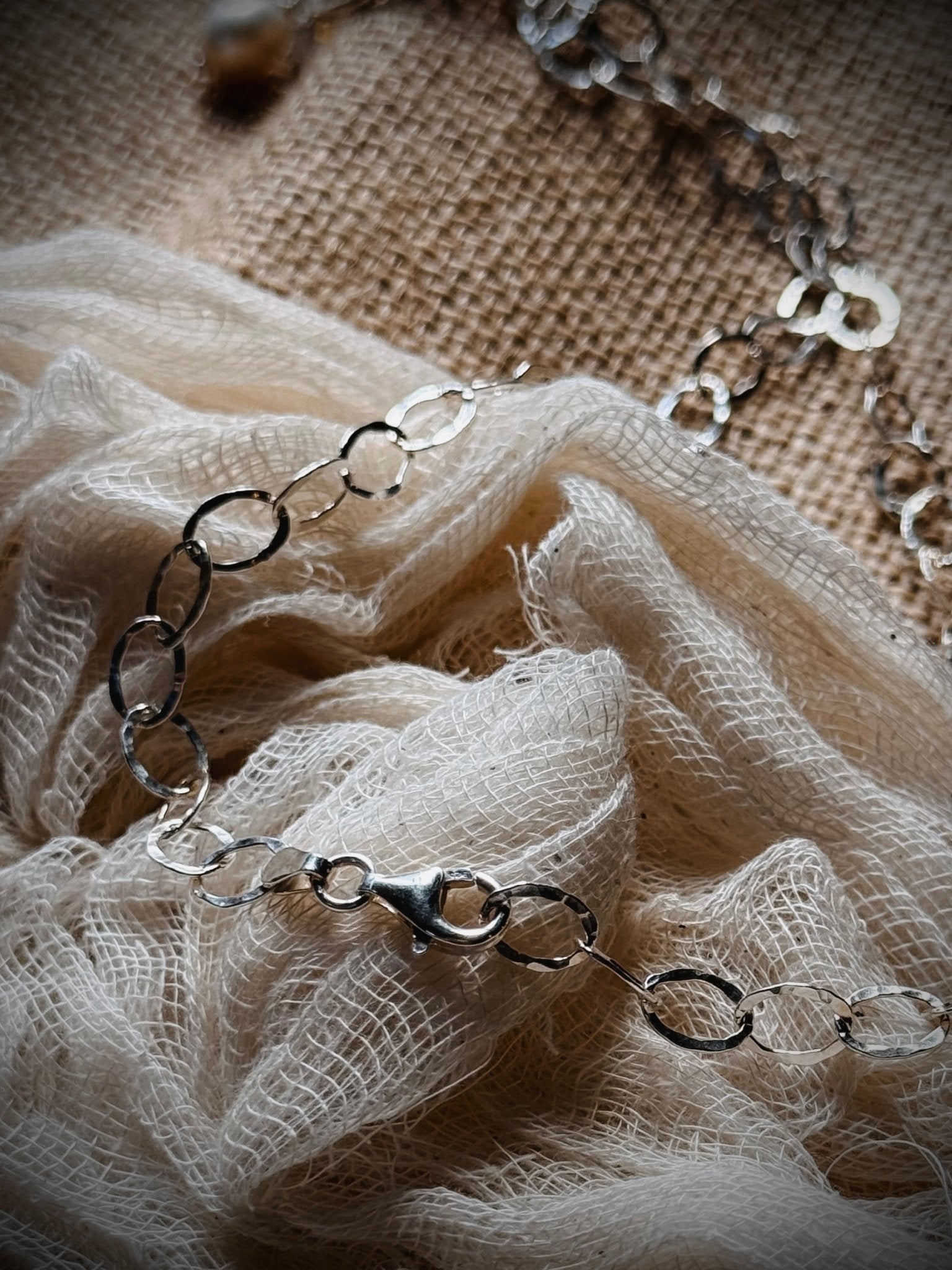 Pearl Cluster Circle of Life Sterling Silver Necklace - Relic