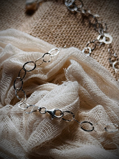 Pearl Cluster Circle of Life Sterling Silver Necklace - Relic