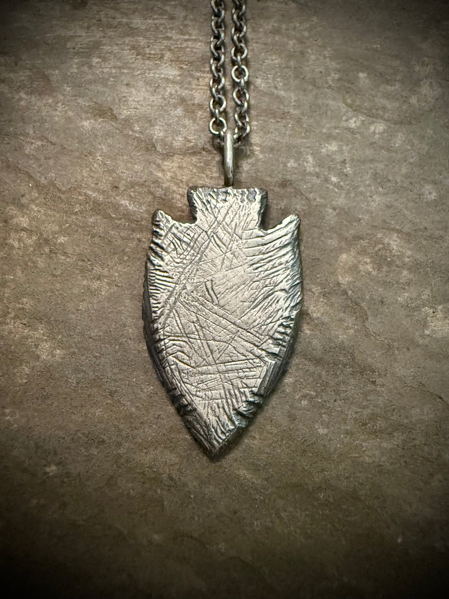 Point of Destiny Handmade Arrowhead Pendant | A Symbol of Strength, Precision, and Purpose - Relic