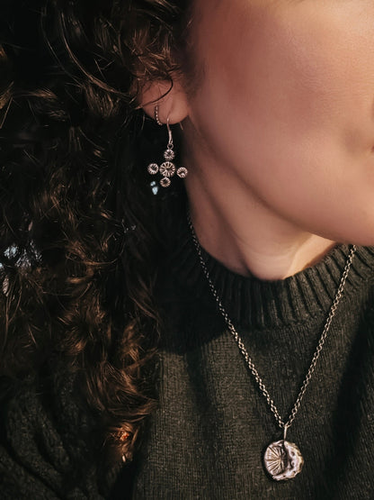 Poppy Cross Earrings - Relic