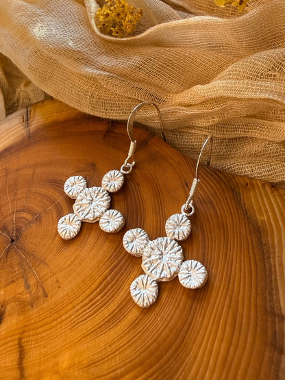 Poppy Cross Earrings - Relic