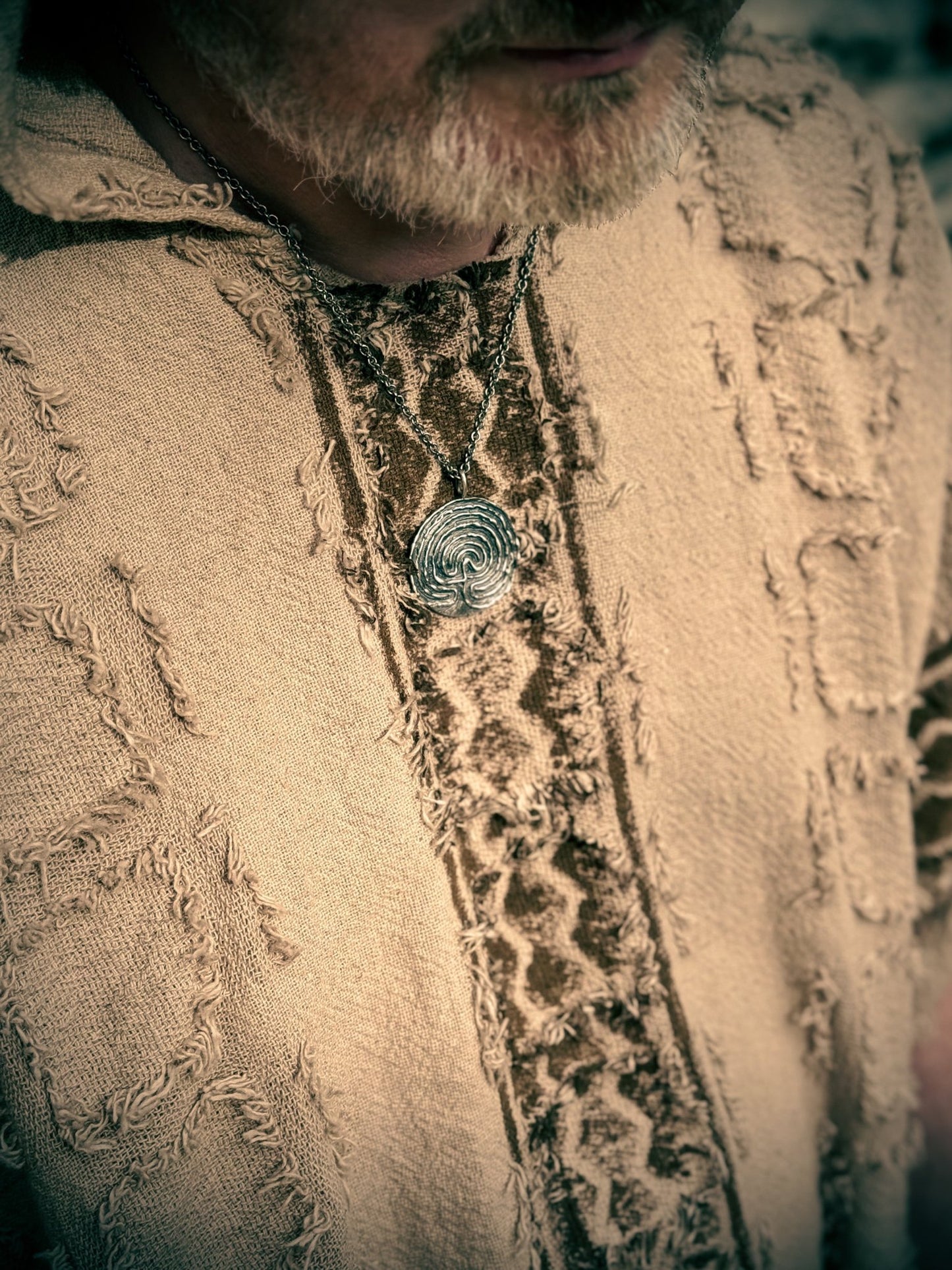 Seeker's Path Celtic Labyrinth Pendant - Relic
