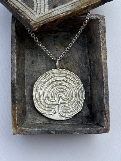 Seeker's Path Celtic Labyrinth Pendant - Relic