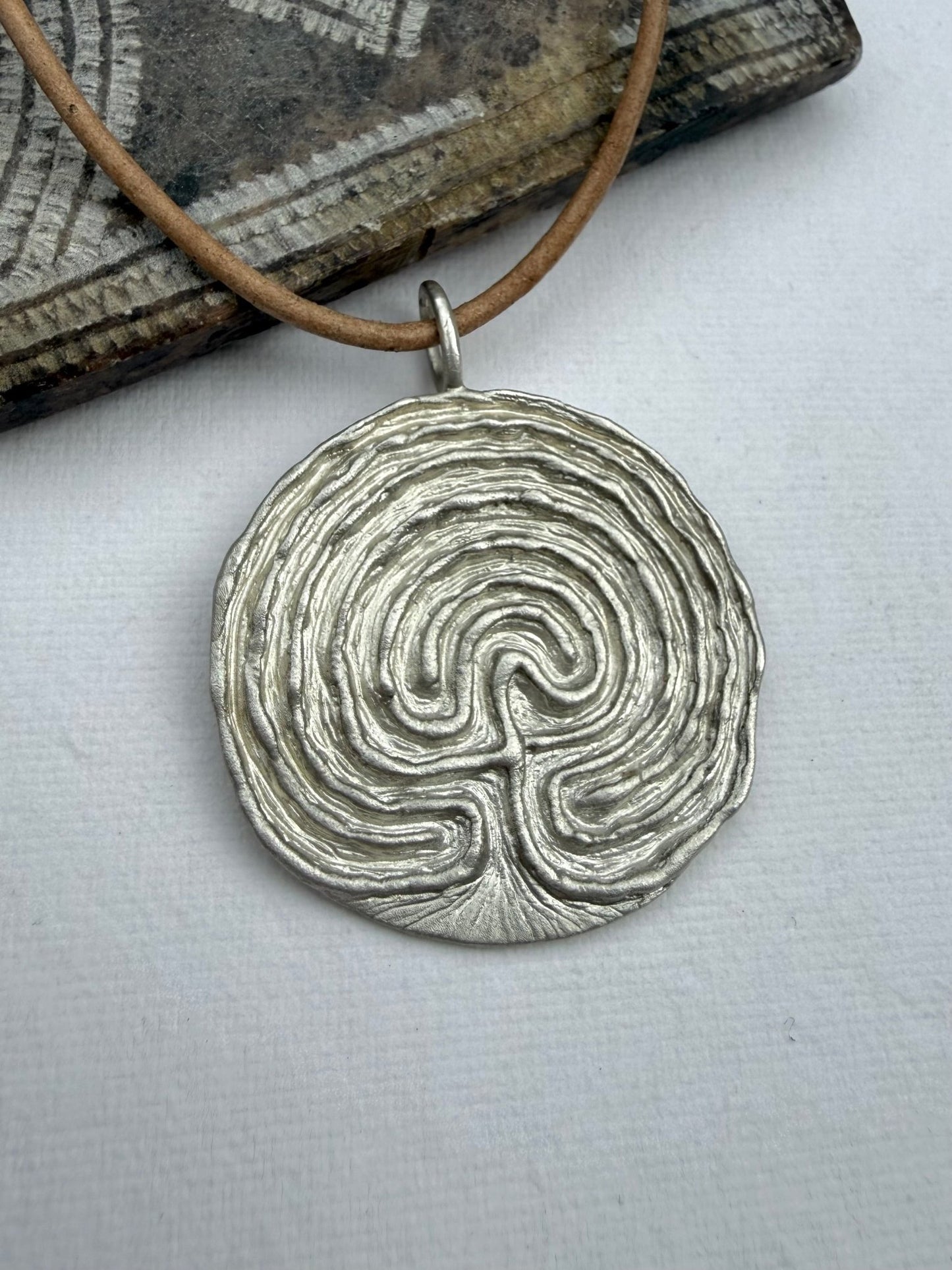 Seeker's Path Celtic Labyrinth Pendant - Relic