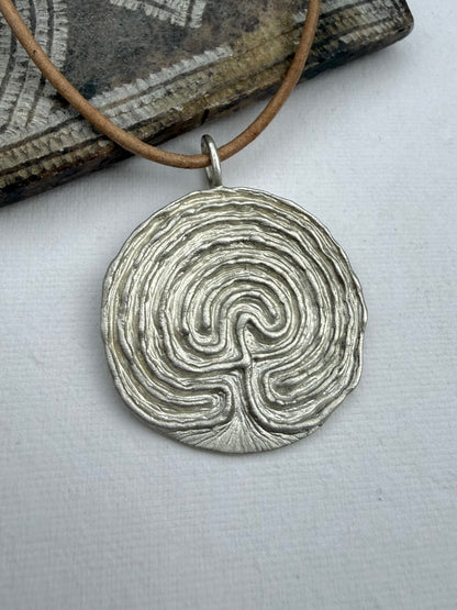 Seeker's Path Celtic Labyrinth Pendant - Relic