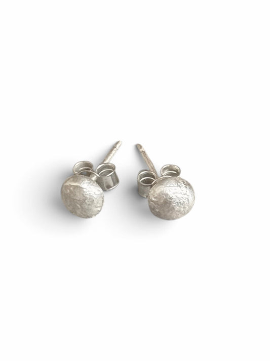 Silver Ember Stud Earrings - Relic