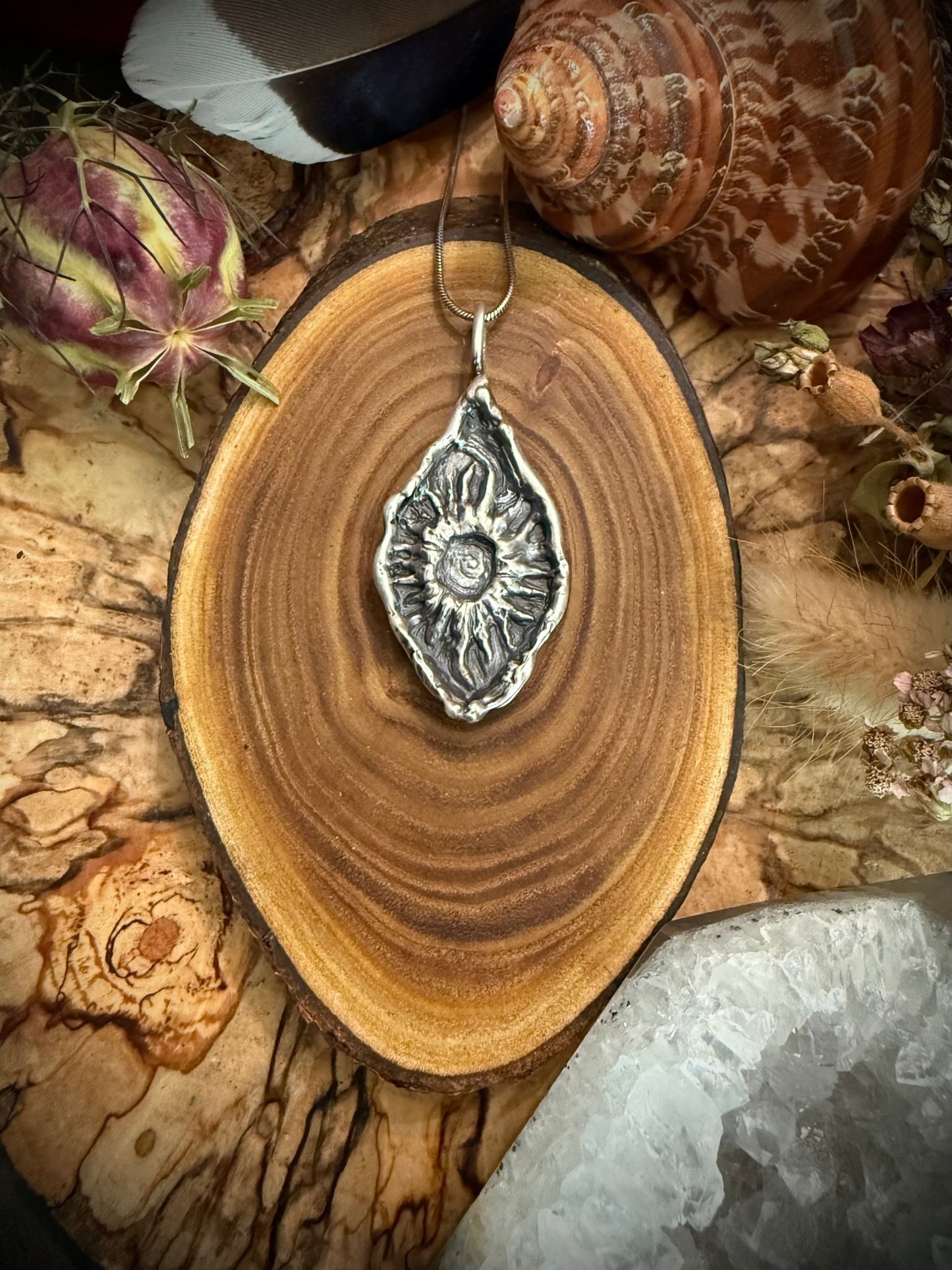 Solhara Talisman Handmade Pendant | A Sacred Talisman of Creation, Light, and Inner Power - Relic