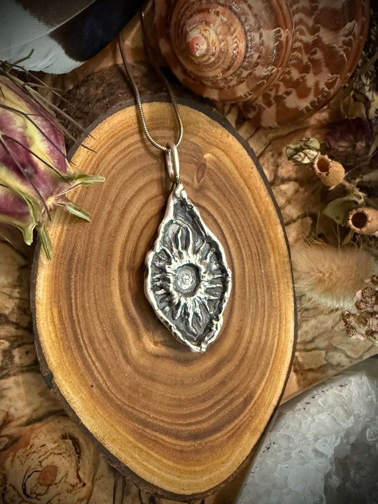 Solhara Talisman Handmade Pendant | A Sacred Talisman of Creation, Light, and Inner Power - Relic