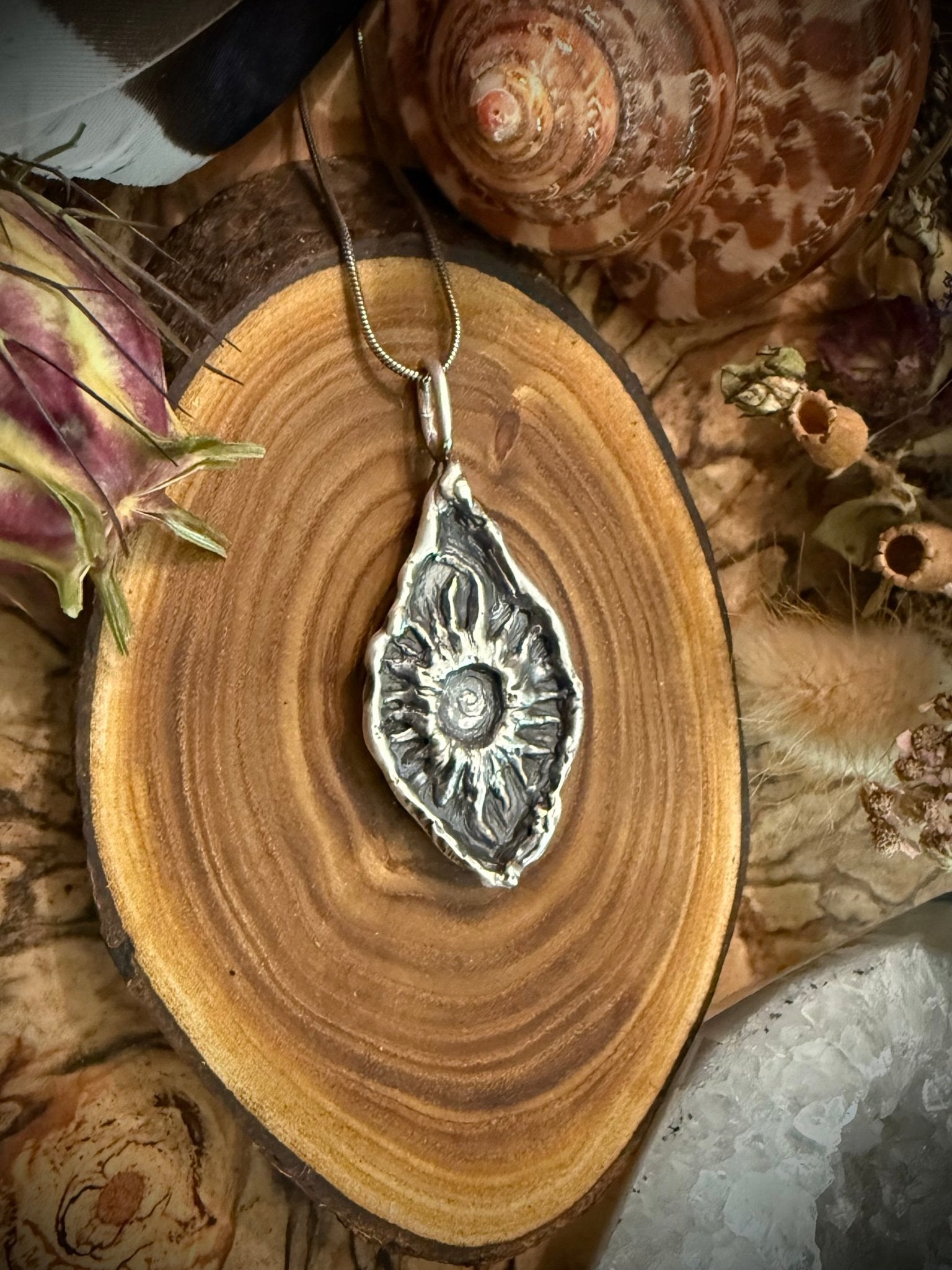 Solhara Talisman Handmade Pendant | A Sacred Talisman of Creation, Light, and Inner Power - Relic