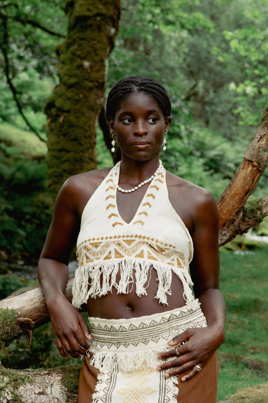 String of Pearls | Organic Pearl Hand-Knotted Necklace - Relic